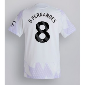 Manchester United Bruno Fernandes #8 Gostujuci Dres 2025-26 Kratak Rukavima